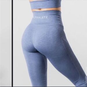 ALPHALETE Aero‎ Leggings Blue Size XS Ankle Length